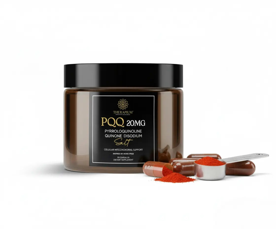 THERAPIUM™ PQQ Supreme – 30 Capsules | Cellular Support Formula Therapium