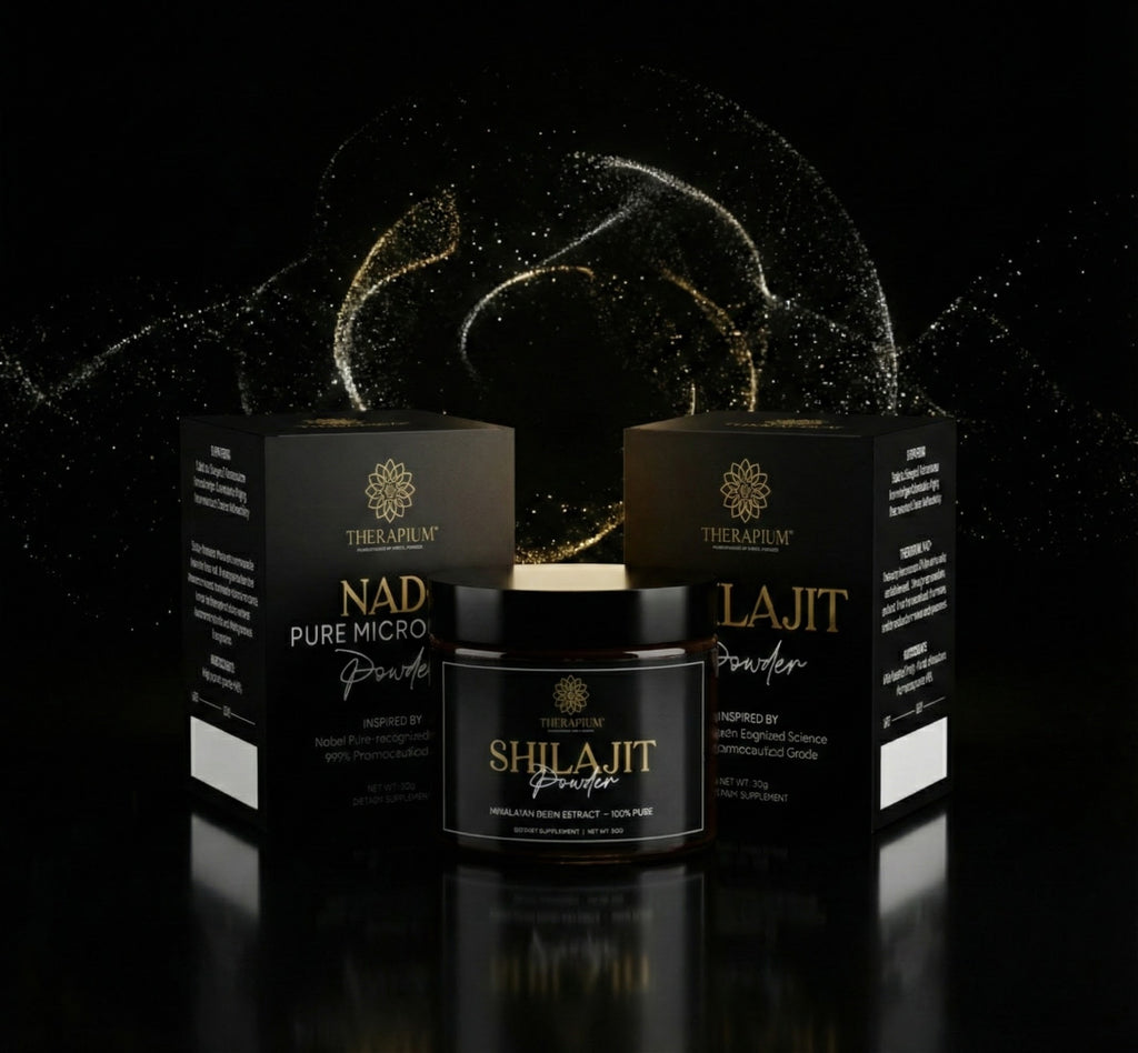 THERAPIUM™ Daily Energy Stack – NAD⁺ 20g + Shilajit