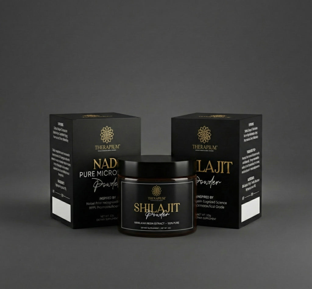 THERAPIUM™ Daily Energy Stack – NAD⁺ 20g + Shilajit
