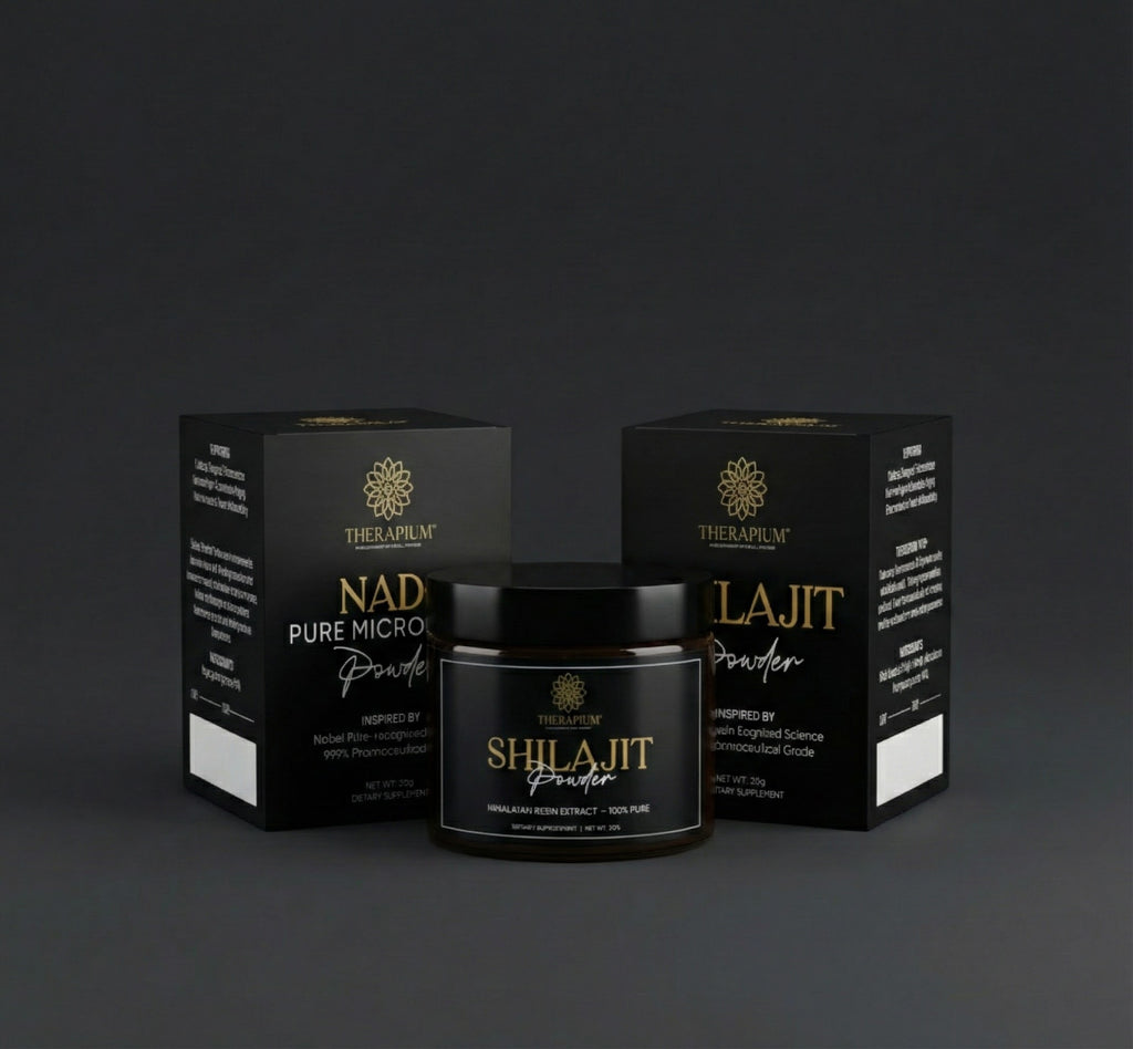 THERAPIUM™ Daily Energy Stack – NAD⁺ 20g + Shilajit