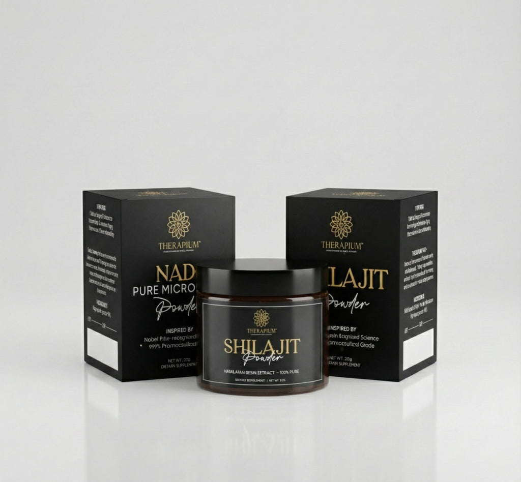 THERAPIUM™ Daily Energy Stack – NAD⁺ 20g + Shilajit