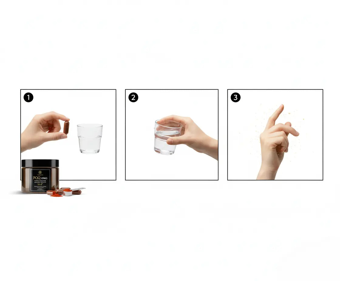 THERAPIUM™ PQQ Supreme – 30 Capsules | Cellular Support Formula Therapium