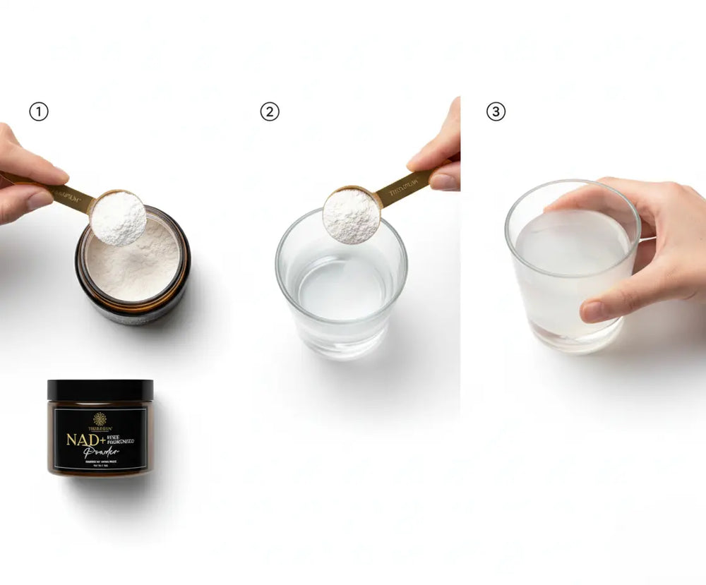 THERAPIUM™ NAD+ Supreme 20g – Ultra-Pure Cellular Support Powder Therapium